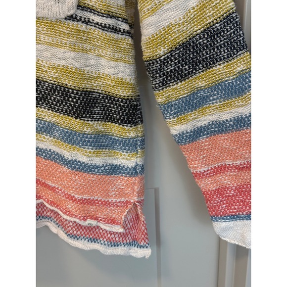 Rip‎ Curl Swell Crew Striped Cotton Slub Sweatshirt Size XL Surfer Skater Beach - Picture 6 of 9